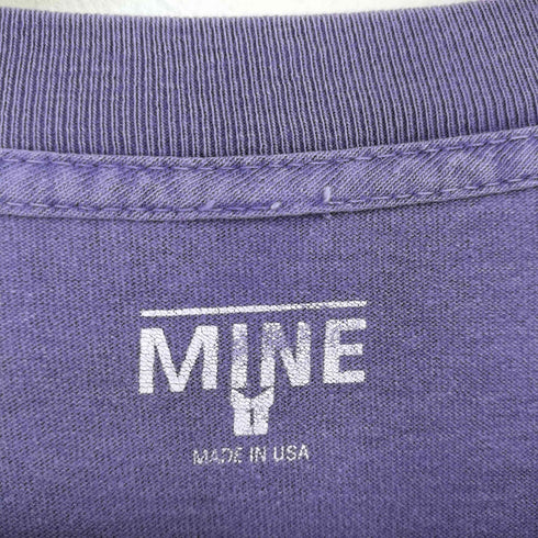 MINE マイン USA製 PIGMENT DYE CREW NECK 6.5oz ロングスリーブ Tシャツ レディース