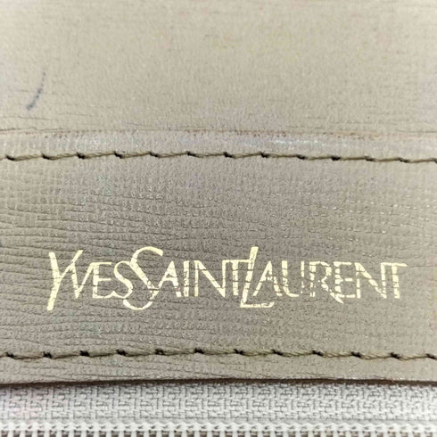 イヴサンローラン Yves Saint Laurent ジラフ柄 PVC クラッチバッグ レディース