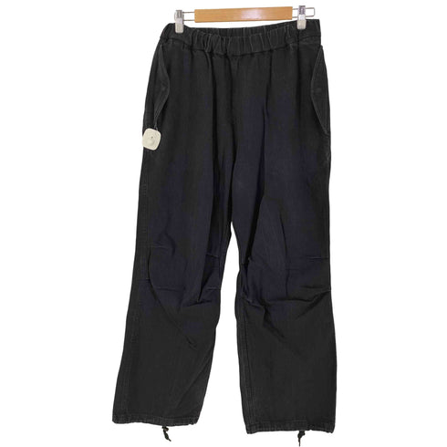 wax clothing ワックス クロージング イージー ストレート ブラック デニムパンツ メンズ L