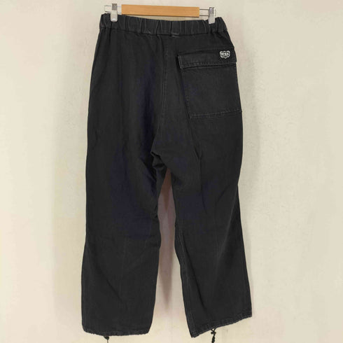 wax clothing ワックス クロージング イージー ストレート ブラック デニムパンツ メンズ L
