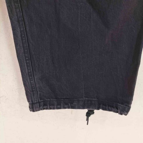 wax clothing ワックス クロージング イージー ストレート ブラック デニムパンツ メンズ L