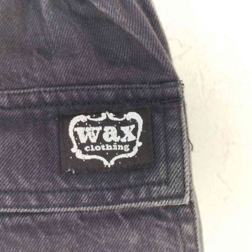 wax clothing ワックス クロージング イージー ストレート ブラック デニムパンツ メンズ L