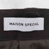 メゾンスペシャル MAISON SPECIAL バイカラーステッチカーブパンツ レディース 38