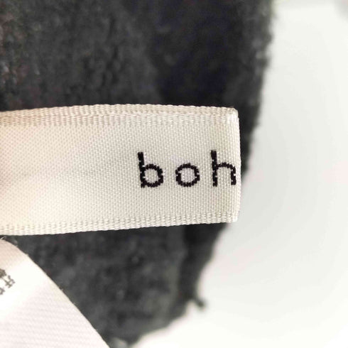 bohmal ボマール ボリュームタートルニットワンピース レディース FREE