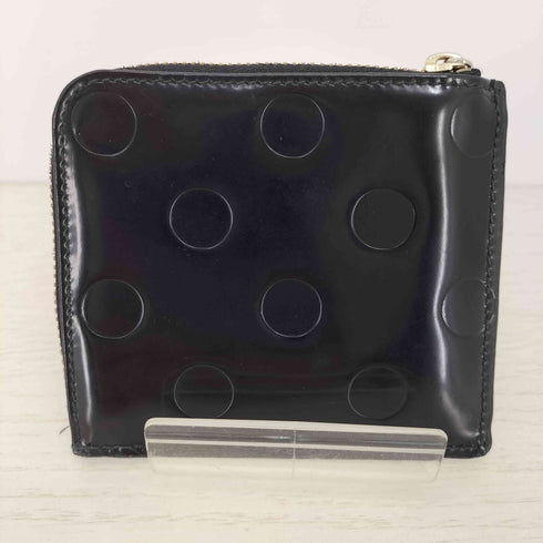 ウォレットコムデギャルソン Wallet COMME des GARCONS DOTS EMBOSSED LEATHER LINE CARD COIN WALLETS ドット エンボス レザー ライン カード コイン ウォレット 財布 レディース