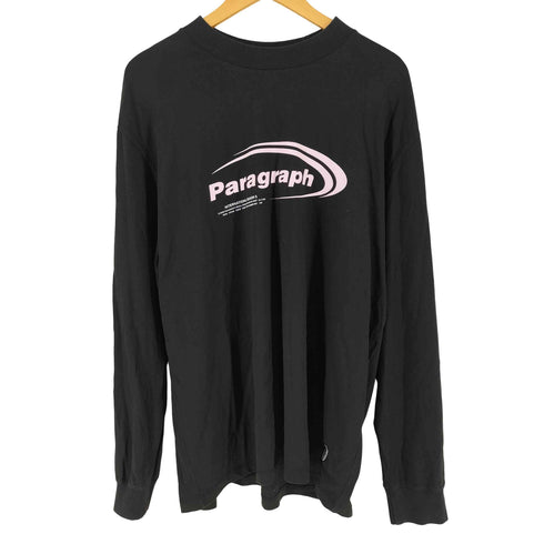 パラグラフ PARAGRAPH SEASON5 WAVE FORM LONG TEE シーズン5 ウェーブ フォーム 長袖 Tシャツ メンズ 2