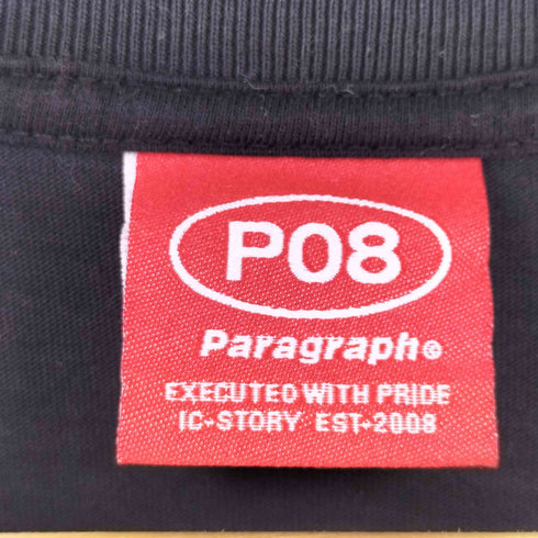 パラグラフ PARAGRAPH SEASON5 WAVE FORM LONG TEE シーズン5 ウェーブ フォーム 長袖 Tシャツ メンズ 2