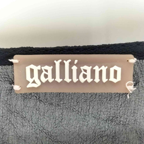 ジョンガリアーノ JOHN GALLIANO 花柄 レース ノースリーブ ワンピース レディース