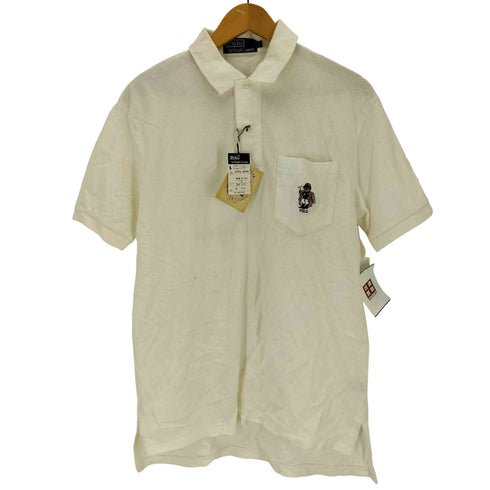 ポロバイラルフローレン Polo by RALPH LAUREN ポロベア 刺繍 半袖 ポロシャツ メンズ L