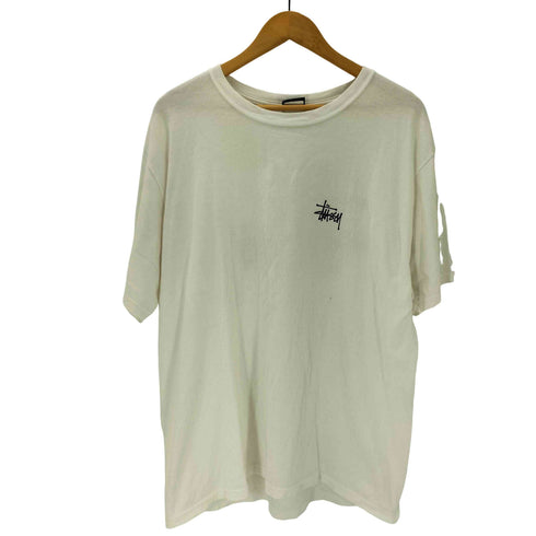 ステューシー Stussy Shawn Font ショーンフォント ロゴ 両面 プリント S/S Tシャツ メンズ import:L