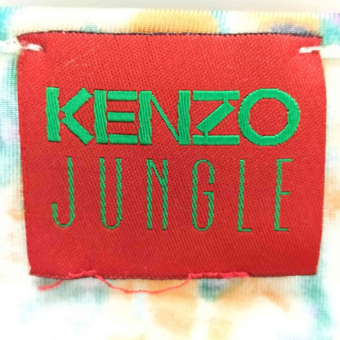 ケンゾージャングル KENZO JUNGLE 総柄 シアー 半袖 パワーネット レディース