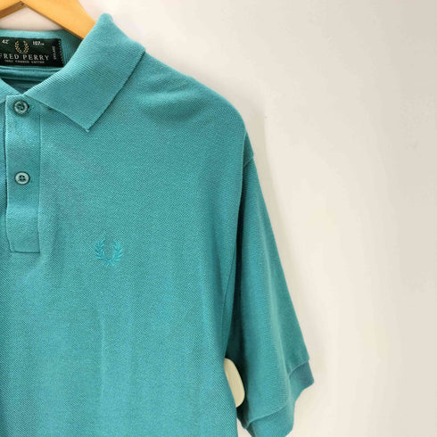 フレッドペリー FRED PERRY MADE IN ENGLAND 英国製 緑タグ 復刻 S/S ポロ シャツ メンズ UK:42