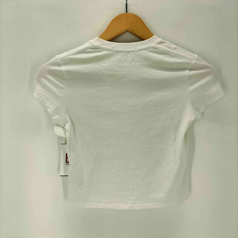 マルディメクルディ Mardi Mercredi フラワー ロゴ クロップド Tシャツ ピチT レディース ONE SIZE