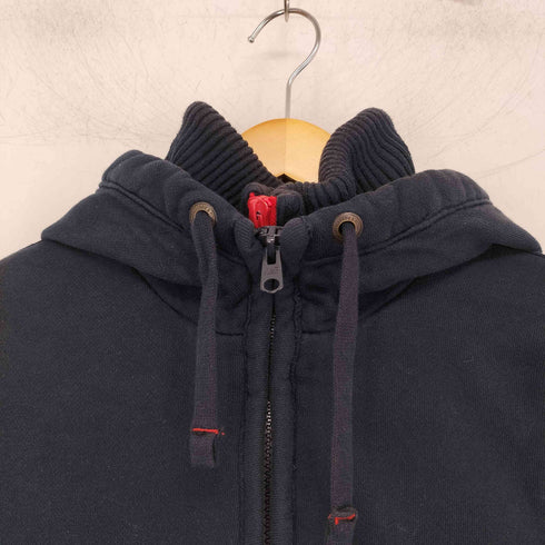 アバクロンビーアンドフィッチ Abercrombie & Fitch 中綿 レイヤード ジップアップパーカー ジャケット メンズ import:S