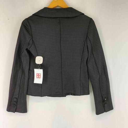 ランバンコレクション LANVIN COLLECTION ナイロン ショートダブルジャケット レディース EUR:38