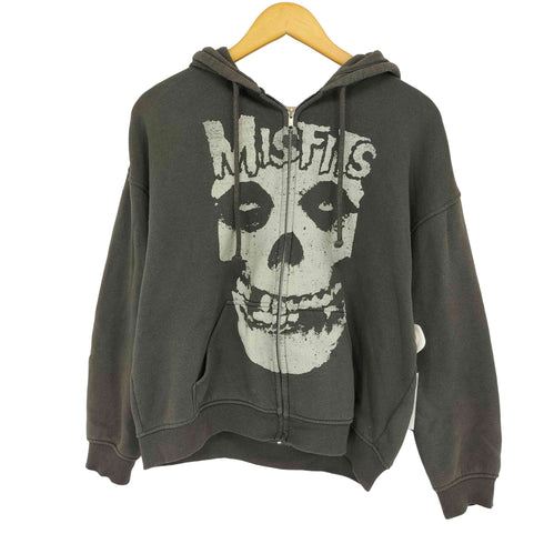 エイチアンドエム H&M バンドデザイン ジップアップパーカー レディース import:S