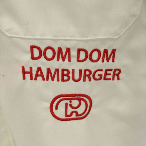 DOMDOM どむぞうくん 刺繍 ロングスリーブシャツ メンズ JPN:XL