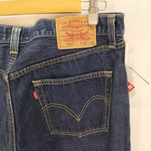 リーバイス Levis 501 濃紺 ボタン裏3073 ボタンフライ ストレートデニム メンズ W36/L32