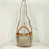 バーバリー BURBERRY Monogram Motif Canvas leather Bucket Bag モノグラムモチーフ キャンバス&レザー バケットバッグ レディース