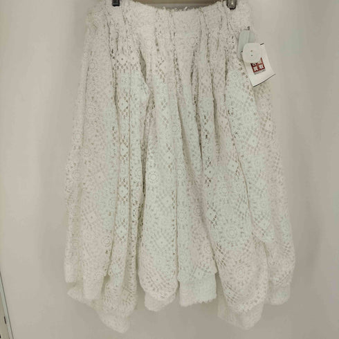 コムデギャルソン COMME des GARCONS 26SS Lace Overlay Pants レース オーバーレイ パンツ 変形 クロシェ レディース JPN:S