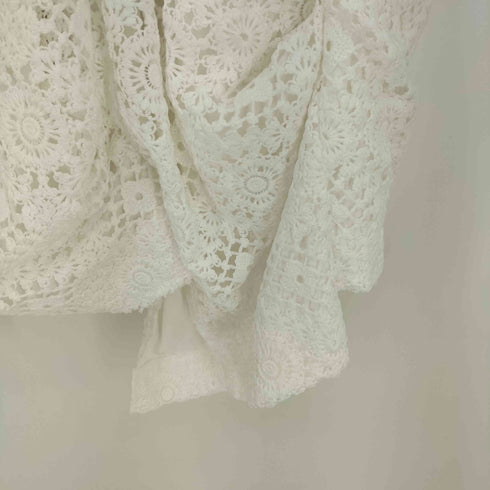 コムデギャルソン COMME des GARCONS 26SS Lace Overlay Pants レース オーバーレイ パンツ 変形 クロシェ レディース JPN:S