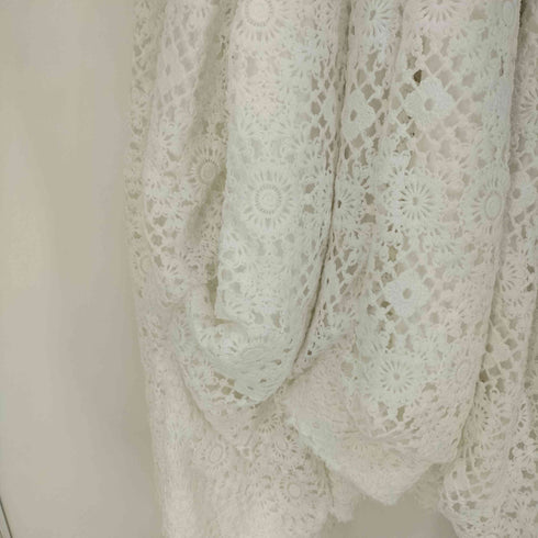 コムデギャルソン COMME des GARCONS 26SS Lace Overlay Pants レース オーバーレイ パンツ 変形 クロシェ レディース JPN:S