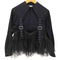 ノワールケイニノミヤ noir kei ninomiya 25SS 綿ブロード チュールシャツ ブラウス レディース JPN:S