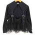 ノワールケイニノミヤ noir kei ninomiya 25SS 綿ブロード チュールシャツ ブラウス レディース JPN:S