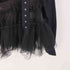 ノワールケイニノミヤ noir kei ninomiya 25SS 綿ブロード チュールシャツ ブラウス レディース JPN:S