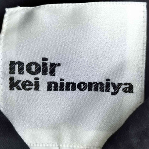 ノワールケイニノミヤ noir kei ninomiya 25SS 綿ブロード チュールシャツ ブラウス レディース JPN:S