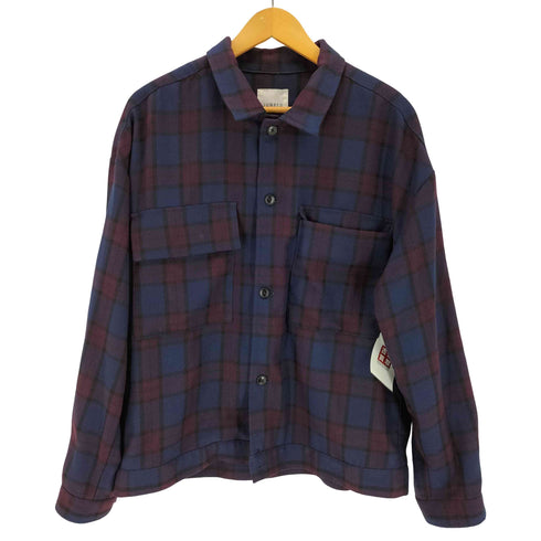 ジュンレッド JUNRed チェック柄 シャツジャケット メンズ L