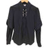 ノワールケイニノミヤ noir kei ninomiya 26SS Pure&Playful Black Star Charm Chain Shirt ブラック スター チャーム チェーン レイヤード シャツ レディース JPN:S