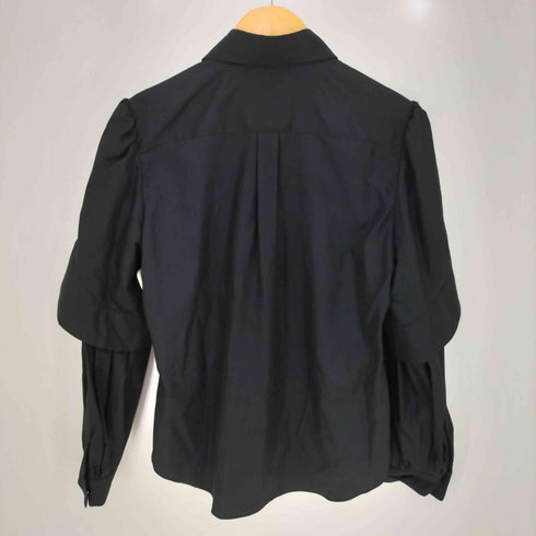 ノワールケイニノミヤ noir kei ninomiya 26SS Pure&Playful Black Star Charm Chain Shirt ブラック スター チャーム チェーン レイヤード シャツ レディース JPN:S
