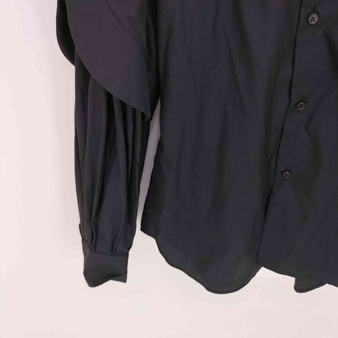 ノワールケイニノミヤ noir kei ninomiya 26SS Pure&Playful Black Star Charm Chain Shirt ブラック スター チャーム チェーン レイヤード シャツ レディース JPN:S