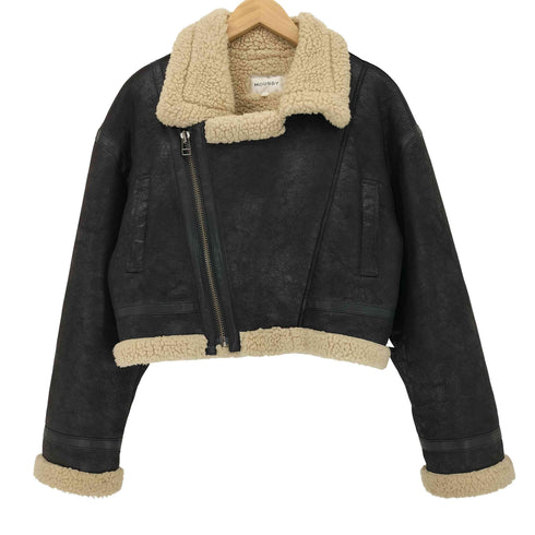 マウジー moussy CROPPED FLIGHT クロップドフライト ジャケット レディース 1