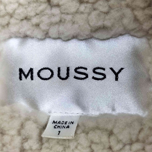 マウジー moussy CROPPED FLIGHT クロップドフライト ジャケット レディース 1