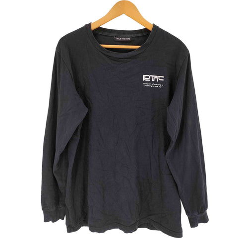 RULE THE FATE ルール ザ フェイト ロゴプリント 長袖Tシャツ メンズ 2