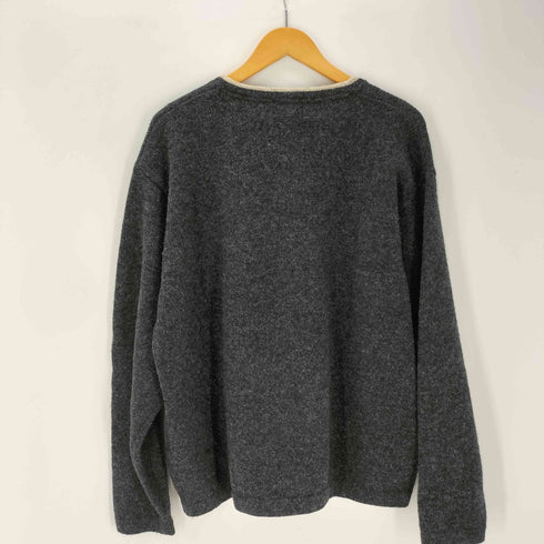ウールリッチ WOOLRICH 00S リブ ライン ウール ニット セーター メンズ import:XL
