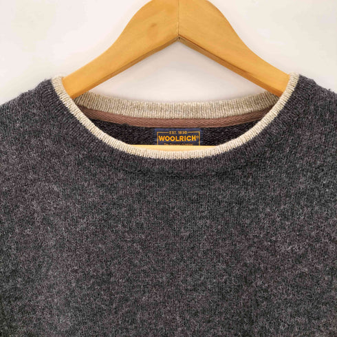 ウールリッチ WOOLRICH 00S リブ ライン ウール ニット セーター メンズ import:XL