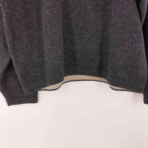 ウールリッチ WOOLRICH 00S リブ ライン ウール ニット セーター メンズ import:XL