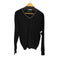 ラルフローレン RALPH LAUREN コットン Vネックニット レディース import:M