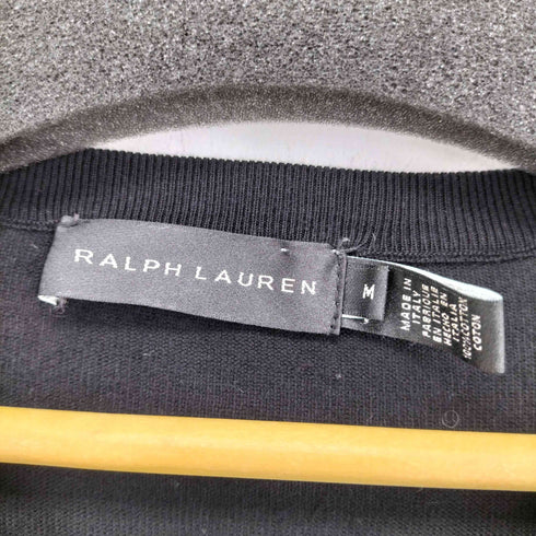 ラルフローレン RALPH LAUREN コットン Vネックニット レディース import:M