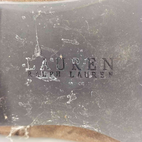 ローレンラルフローレン LAUREN RALPH LAUREN クロスベルト スウェード ブーツ レディース 8.5B