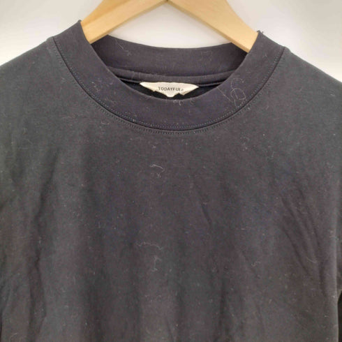 トゥデイフル TODAYFUL Cotton Silk Useful Halfsleeve T-shirts コットンシルクユースフルハーフスリーブTシャツ レディース FREE