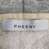 フィーニー PHEENY ハーフジップパーカー レディース FREE