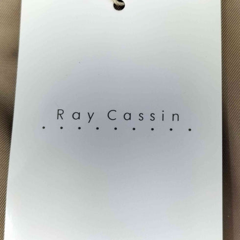 レイカズン Ray Cassin シャツワンピース バックプリーツ ウエストリボン レディース FREE