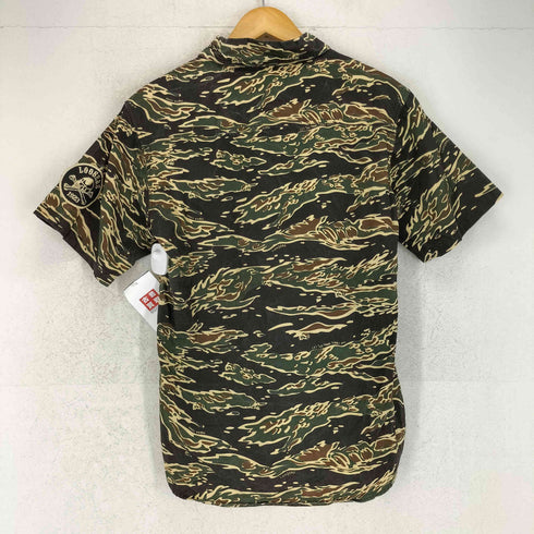 スカルワークス SKULL WORKS タイガーストライプ ミリタリーシャツ メンズ JPN:M