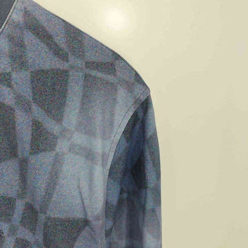 ダイム Dime Abstract L/S Shirt Static Blue 長袖Tシャツ メンズ import:M