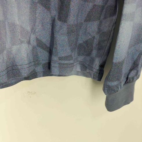 ダイム Dime Abstract L/S Shirt Static Blue 長袖Tシャツ メンズ import:M