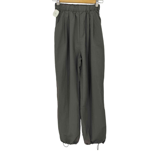 loose silhouette nylon pants メンズ